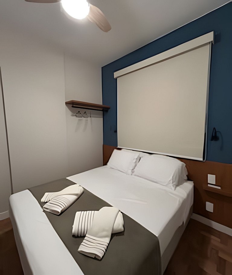 Espetacular! 2 quartos 650m praia de Ipanama