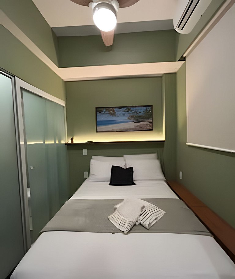 Incrível! Studio entre praias Ipanema e Copacabana