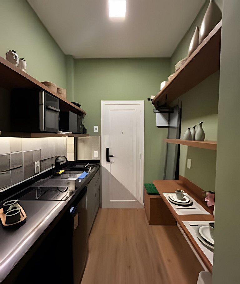 Incrível! Studio entre praias Ipanema e Copacabana