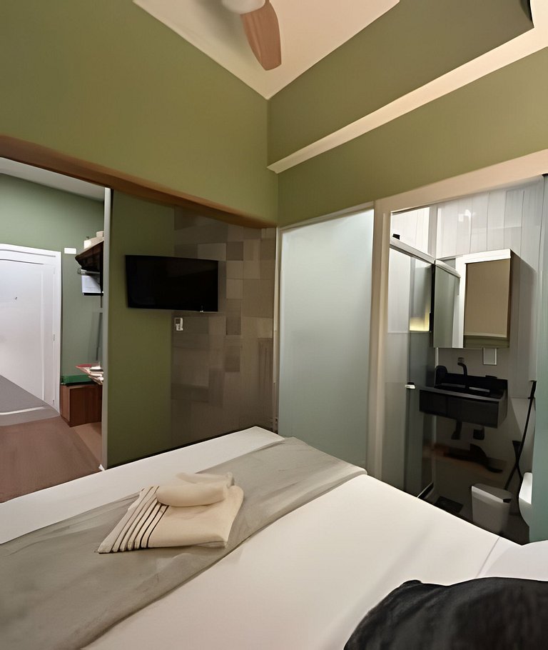 Incrível! Studio entre praias Ipanema e Copacabana