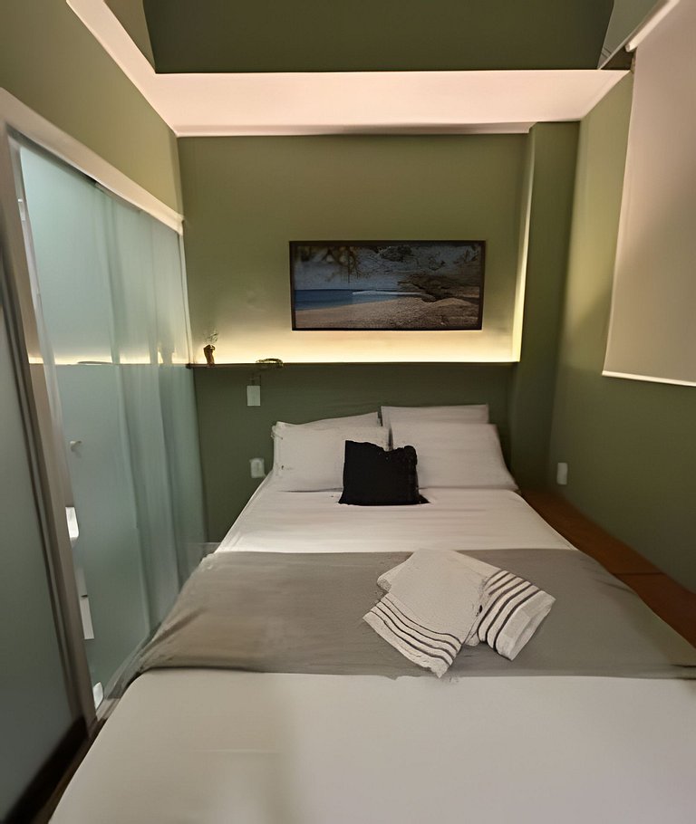 Incrível! Studio entre praias Ipanema e Copacabana