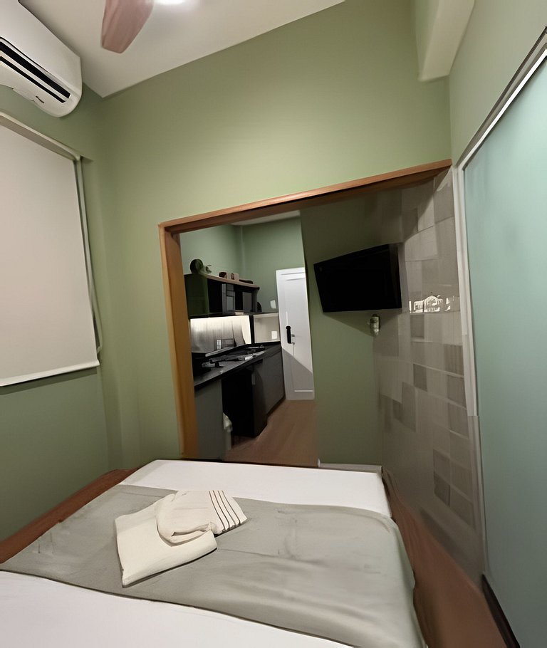 Incrível! Studio entre praias Ipanema e Copacabana