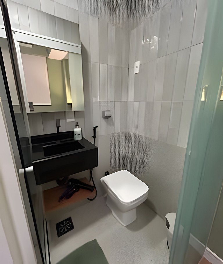 Incrível! Studio entre praias Ipanema e Copacabana