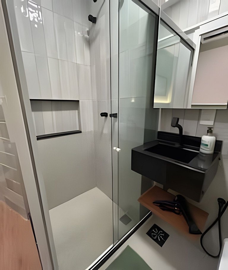 Incrível! Studio entre praias Ipanema e Copacabana