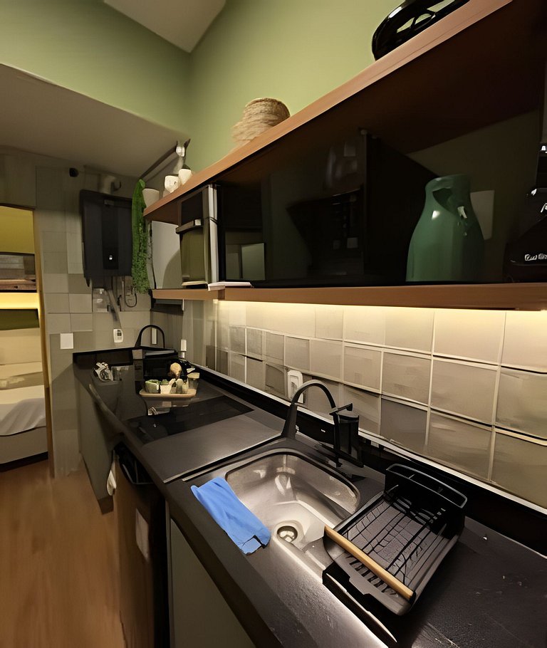 Incrível! Studio entre praias Ipanema e Copacabana