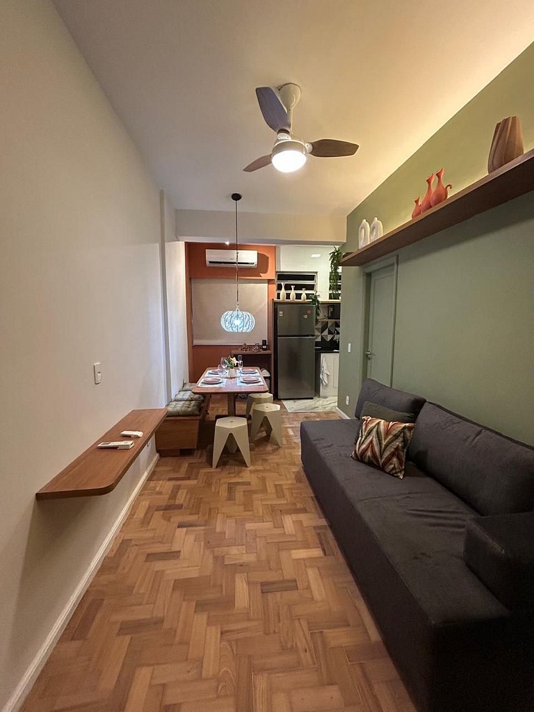 2 Quartos à 150m praia do Flamengo