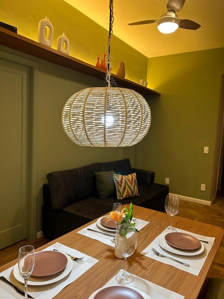 2 Quartos à 150m praia do Flamengo